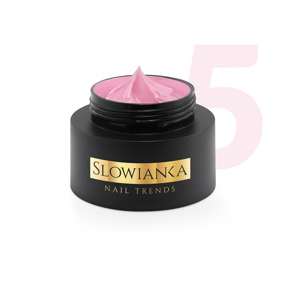 SLOWIANKA BUILDER FREEZE JELLY GEL UV LED PINK BALLET