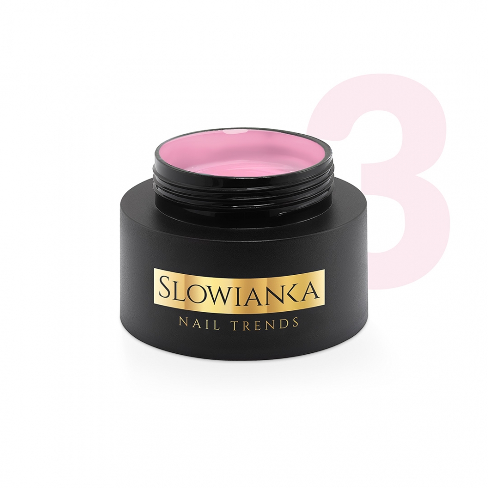 SLOWIANKA BUILDER SMART GEL UV LED (MEDIUM THICK) PINK BALLET