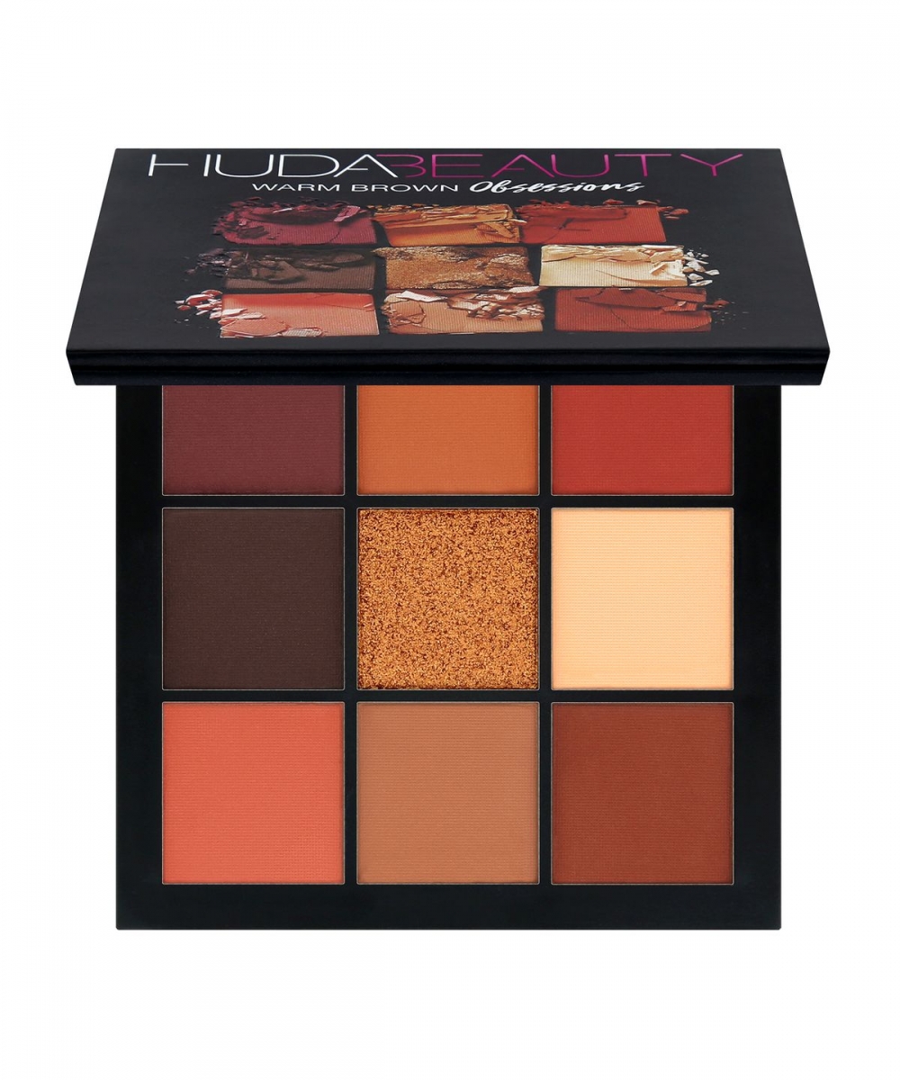 HUDA BEAUTY WARM BROWN OBSESSIONS PALETTE