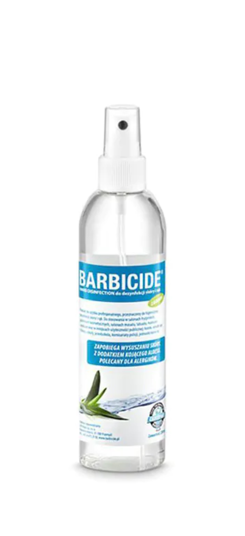 BARBICIDE DISINFECTION SPRAY HAND AND SKIN 250ml