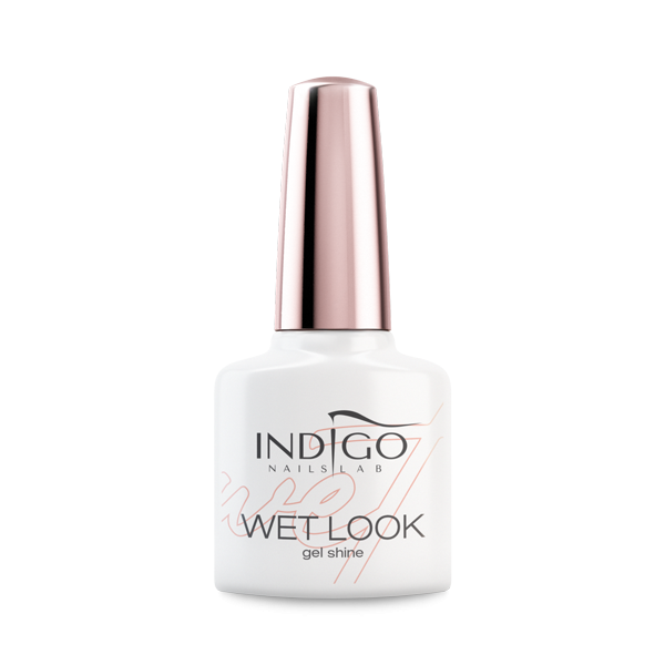 INDIGO NAILS GEL POLISH UV LED  WET LOOK TOP 7ml