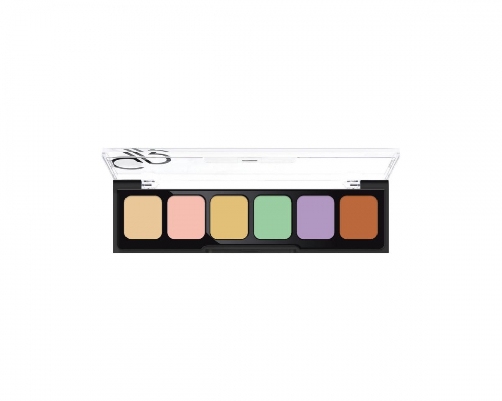 GOLDEN ROSE CORRECT&CONCEAL CAMOUFLAGE CREAM PALETTE 