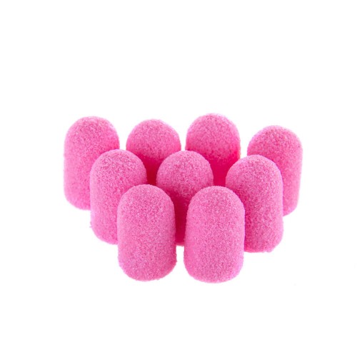 ALLEPAZNOKCIE COATS FOR PEDICURE 7MM 10PCS ABS ALLEMED PINK