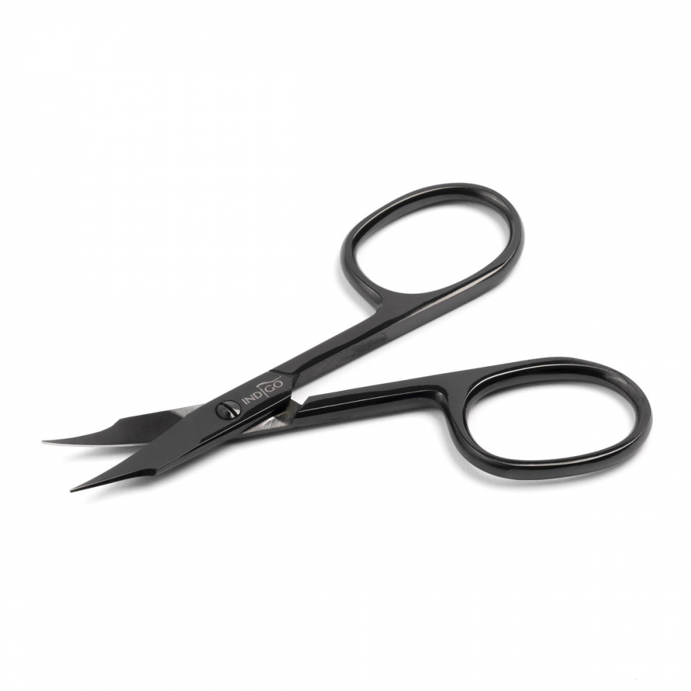 INDIGO BLACK SCISSORS WITH SHORT BLADE