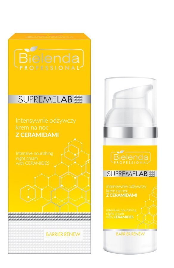 BIELENDA SUPREMELAB BARRIER RENEW INTENSIVELY NUTRITIONAL NIGHT CREAM WITH CERAMIDES 50ML