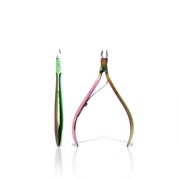 SILCARE SINGLE SPRING CUTICLE NIPPER MULTICOLOR