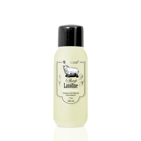 SILCARE SOAK OFF REMOVER WITH LANOLIN - SHEEP HYBRID REMOVER 300ML