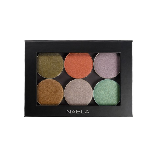 NABLA COSMETICS LIBERTY SIX CUSTOMIZABLE PALETTE BLACK 