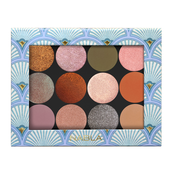 NABLA COSMETICS GOLDDUST COLLECTION LIBERTY TWELVE NOUVEAU CUSTOMIZABLE PALETTE 