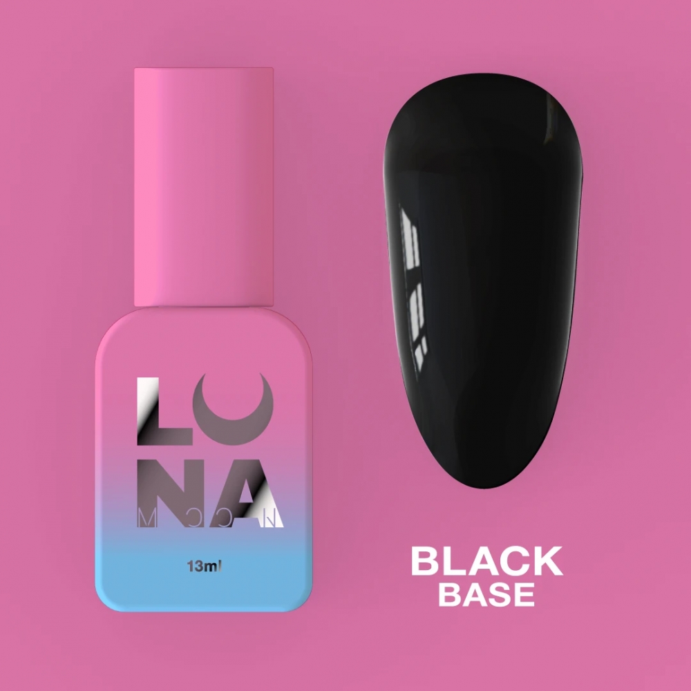 LUNAMOON CAMOUFLAGE BASE BLACK 13ML