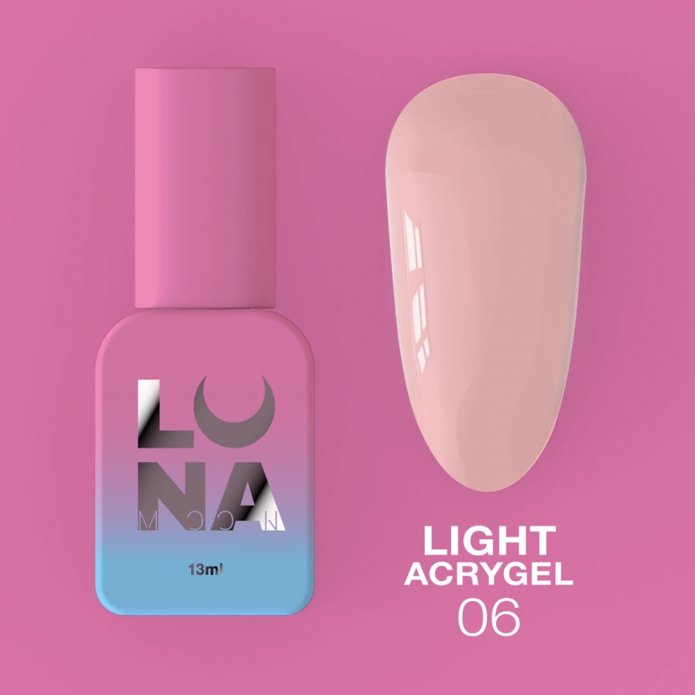 LUNAMOON LIQUID GEL LIGHT ACRYGEL 13 ML