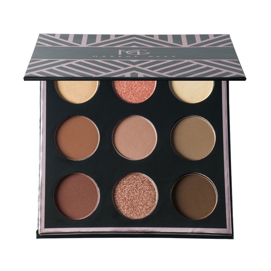 MAKEUP GEEK IN THE NUDE 9 COLOR EYESHADOW PALETTE