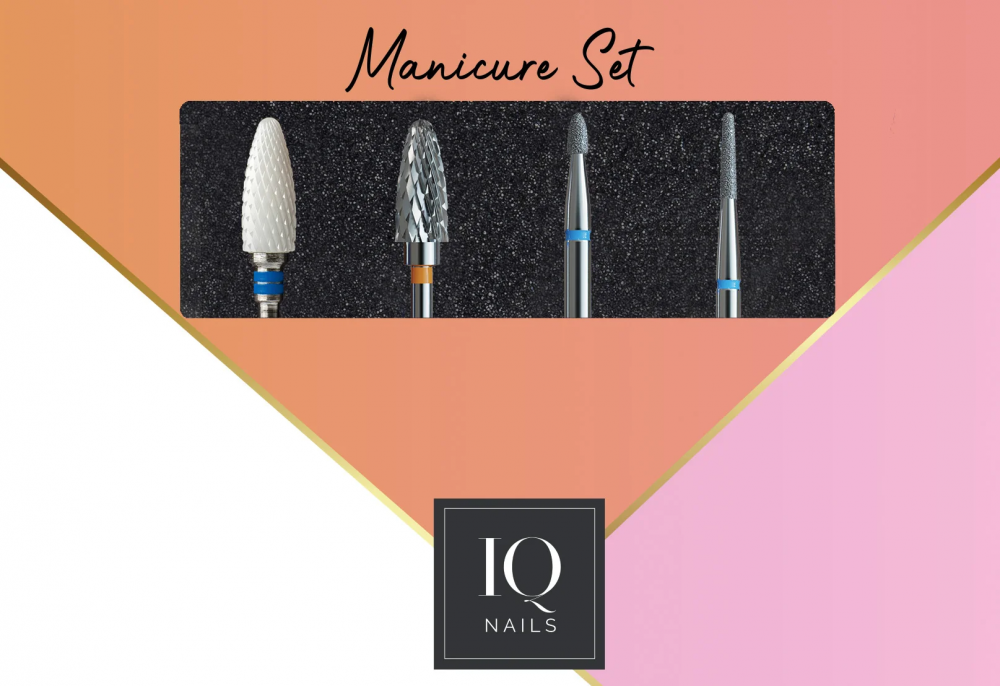 IQ NAILS MINI SET FOR LEFT HAND STYLISTS (IQN SET MANI 23)