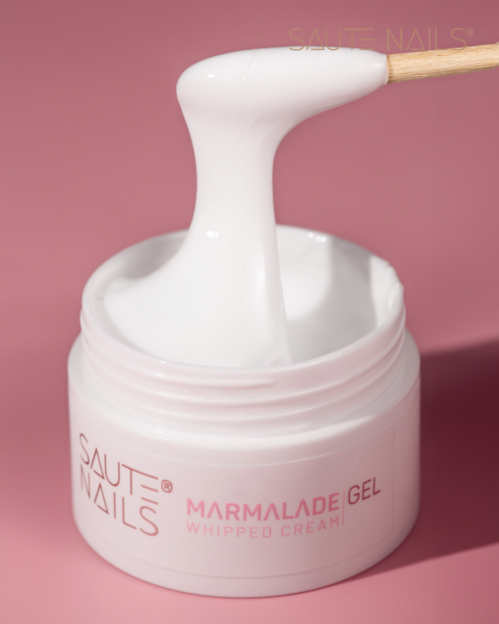 SAUTE NAILS BUILDER GEL MARMALADE WHIPPED CREAM 