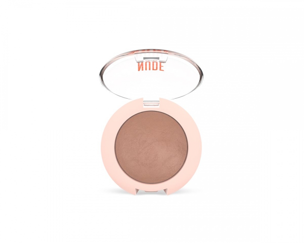 GOLDEN ROSE MATTE SHADOW BAKED EYESHADOW-NUDE LOOK CARAMEL NUDE