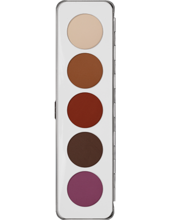 KRYOLAN EYE SHADOW PALETTE 5 COLORS MATT 