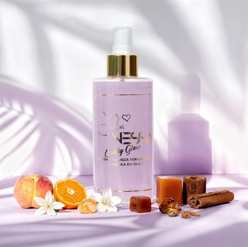 JULIA NESSA ILLUMINATING PERFUMED MIST SPRAY CANDY GLOW 250 ML