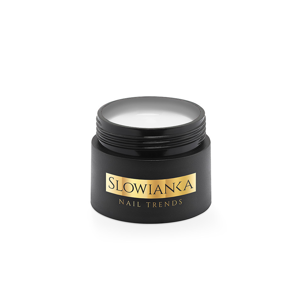 SŁOWIANKA CONSTRUCTION GEL MILKY MASCARPONE HALF COVER - IDEAL TIXOTROPIC 