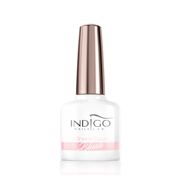 INDIGO GEL POLISH MINERAL BASE - BLUSH 7ML