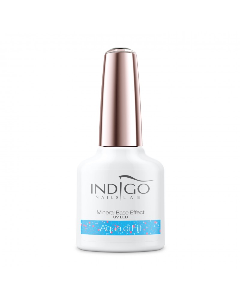 INDIGO GEL POLISH UV LED MINERAL BASE AQUA DI FIJI 7ml