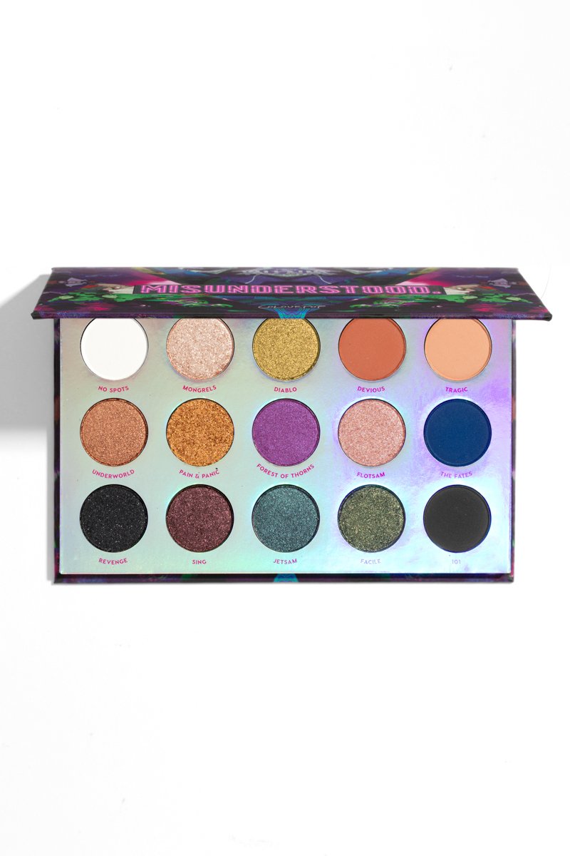 COLOURPOP PRESSED POWDER EYESHADOW PALETTE MISUNDERSTOOD