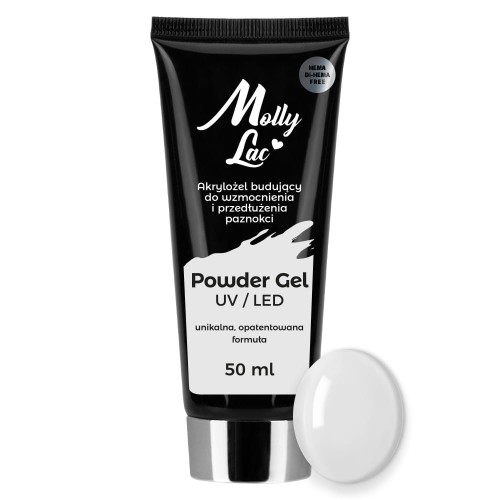 MOLLY LAC POWDER GEL ACRYROGEL BUILDING CLEAR NO. 01