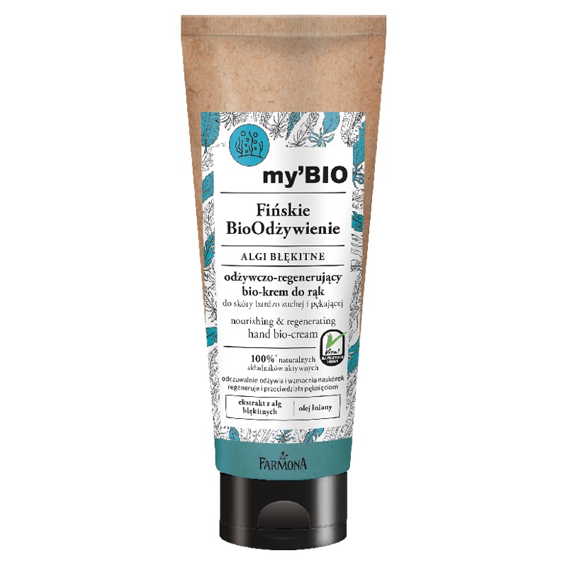 FARMONA MY'BIO FINNISH BIO NUTRITION BLUE ALGAE BIO-HAND CREAM 100ML