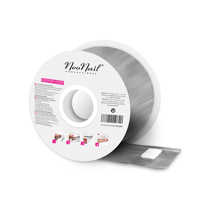 NEONAIL NAIL WRAP FOILS IN ROLL 250 PCS