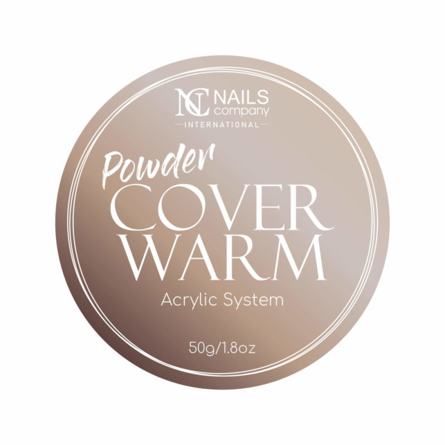 NC NAILS COMPANY FAST DRY ACRYLIC - WARM COVER 50G