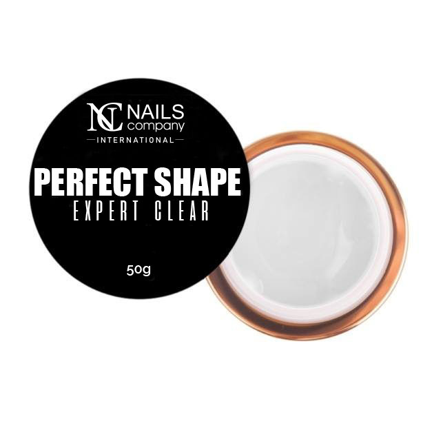 NC NAILS COMPANY PERFECT SHAPE NAIL GEL - EXPERT CLEAR 15G