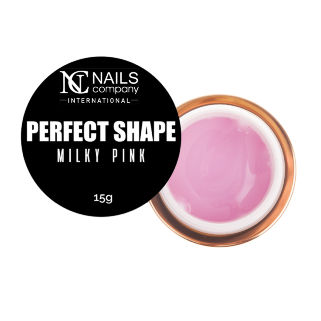 NC NAILS COMPANY NAIL GEL PERFECT SHAPE - MILKY PINK 