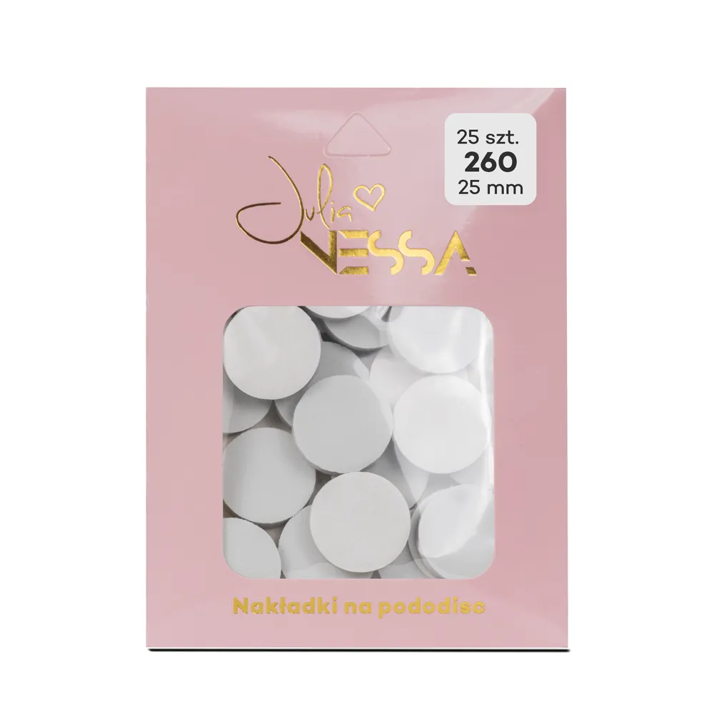 JULIA NESSA PADS FOR PODODISC 25 MM - 25 SZT