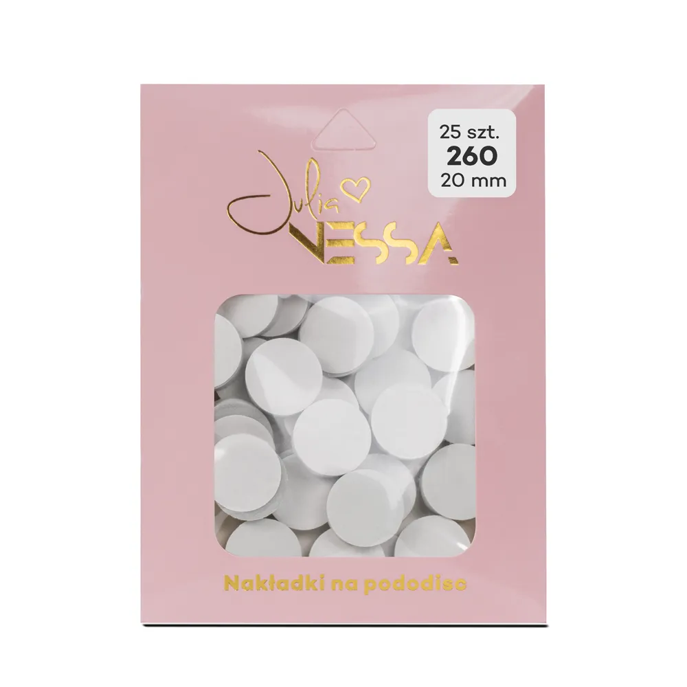 JULIA NESSA PADS FOR PODODISC 20 MM - 25 SZT