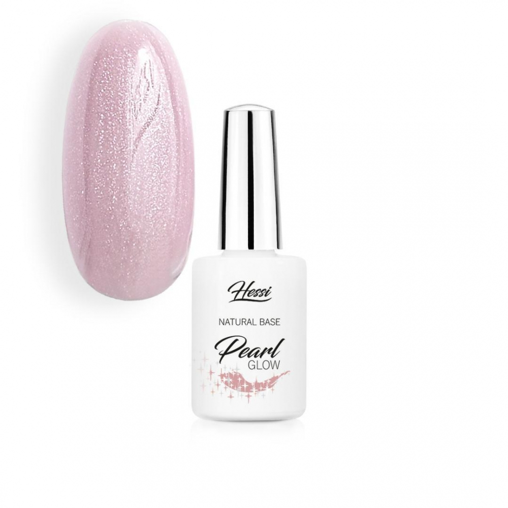 HESSI NAILS NATURAL BASE PEARL GLOSS 7ML