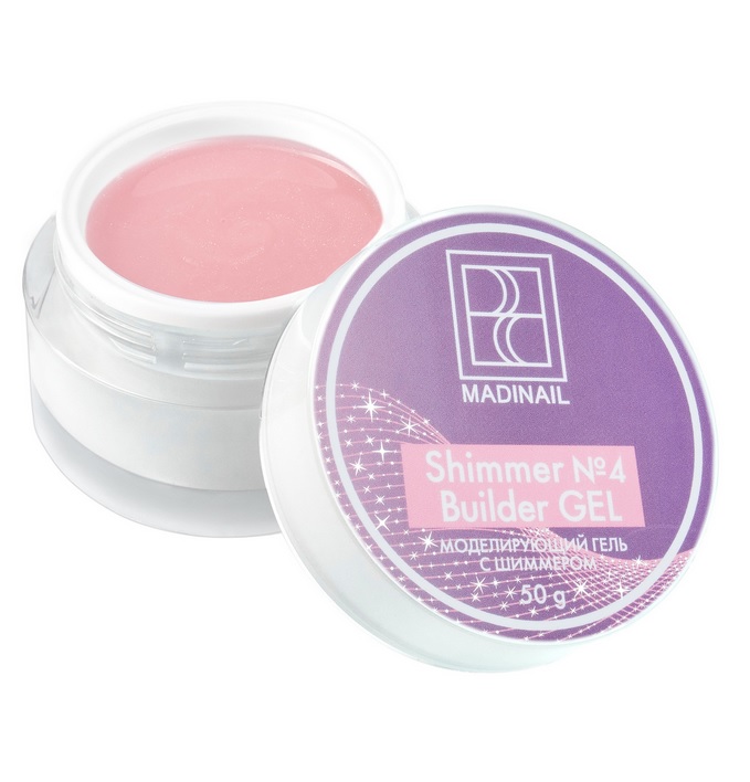 MADINAIL SHIMMER BUILDER GEL UV LED #4