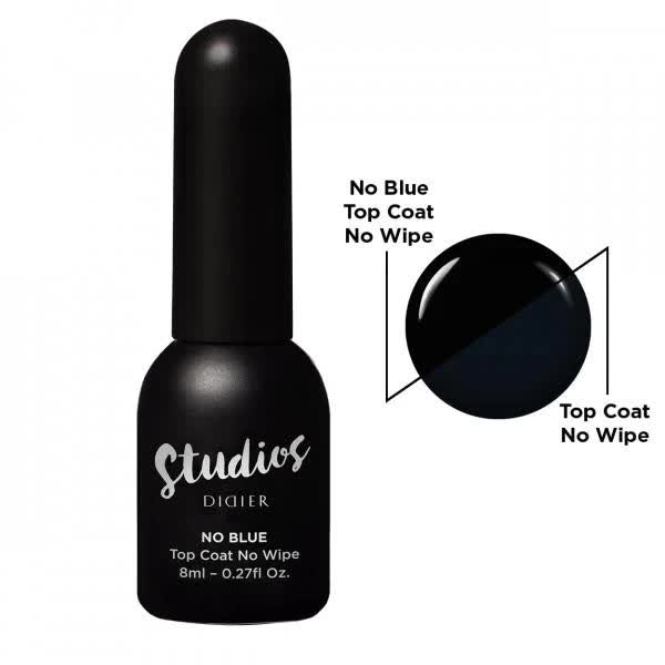 DIDIER LAB TOP COAT NO WIPE NO BLUE 8ML 