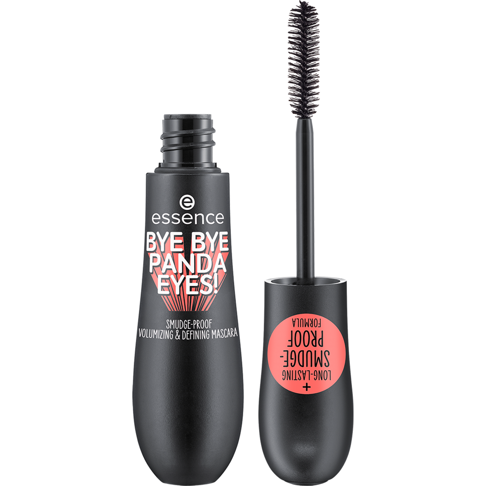 ESSENCE BYE BYE PANDA EYES! SMUDGE-PROOF VOLUMIZING AND DEFINING MASCARA