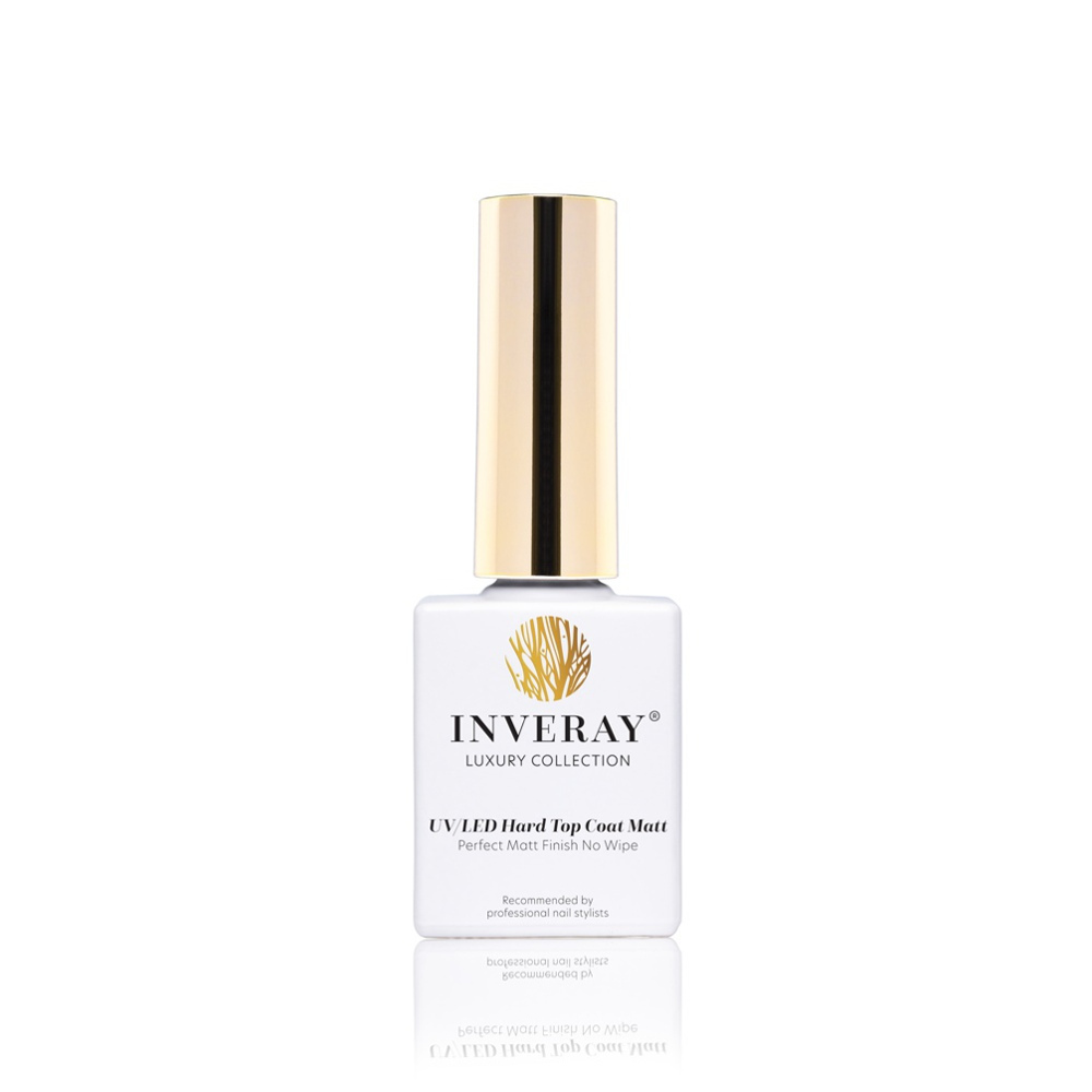 INVERAY TOP HYBRYDOWY HARD TOP COAT MATT FINISH HEMA FREE 10 ML