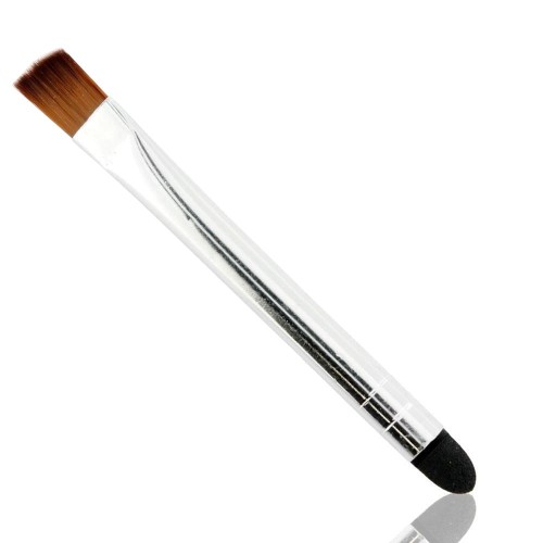 ALLEPAZNOKCIE DUST APPLICATOR WITH A BRUSH SILVER