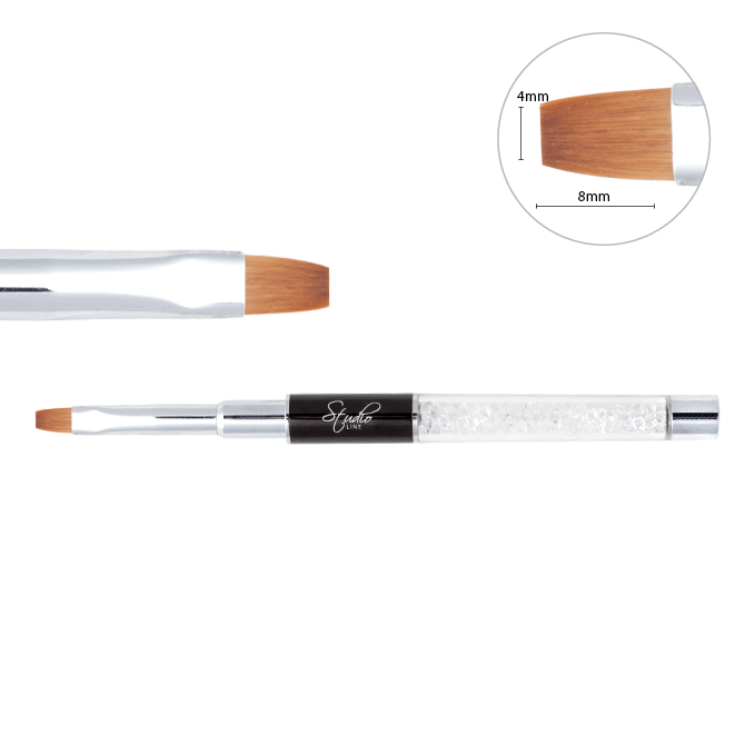 NEONAIL GEL BRUSH STUDIO LINE - FLAT 04