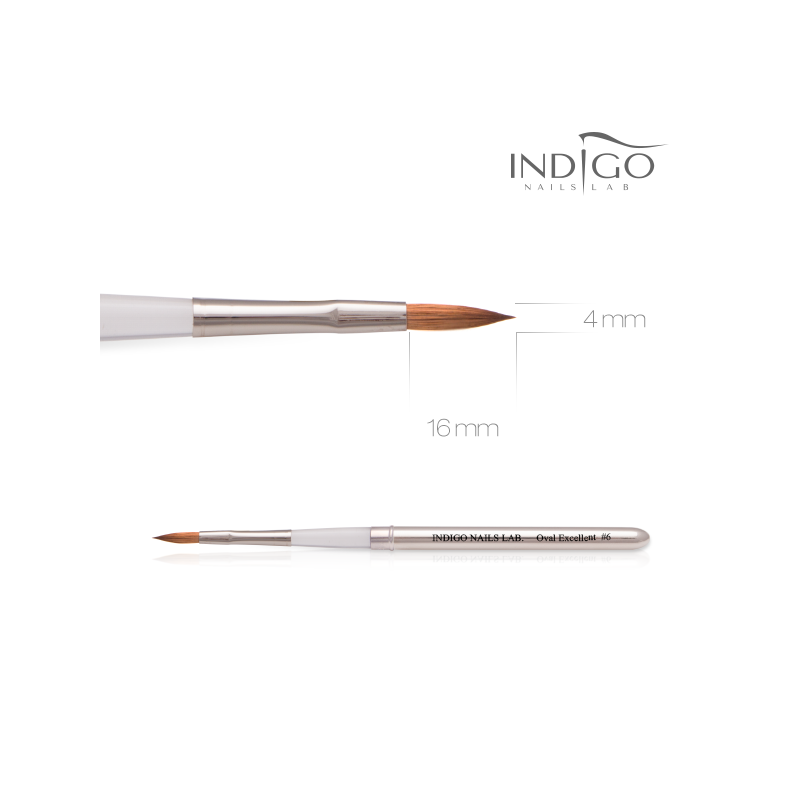 INDIGO OVAL EXCELLENT BRUSH NO.6