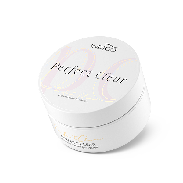 INDIGO PERFECT CLEAR GEL NAIL UV LED 