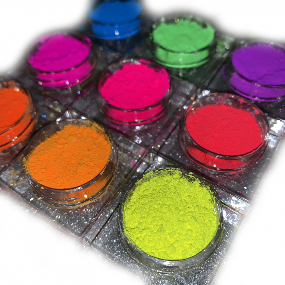 TAKE TWO COSMETICS NAIL NEON PIGMENT POWDER