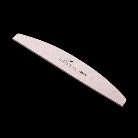 KRISTYL HALF MOON NAIL FILE 180/180