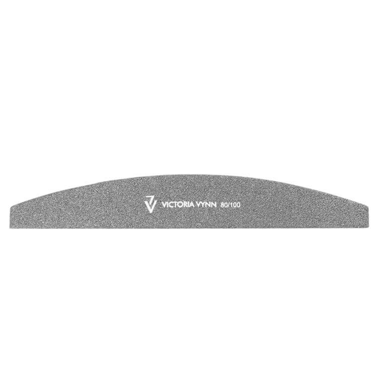 VICTORIA VYNN BLACK CRESCENT NAIL FILE 80/100