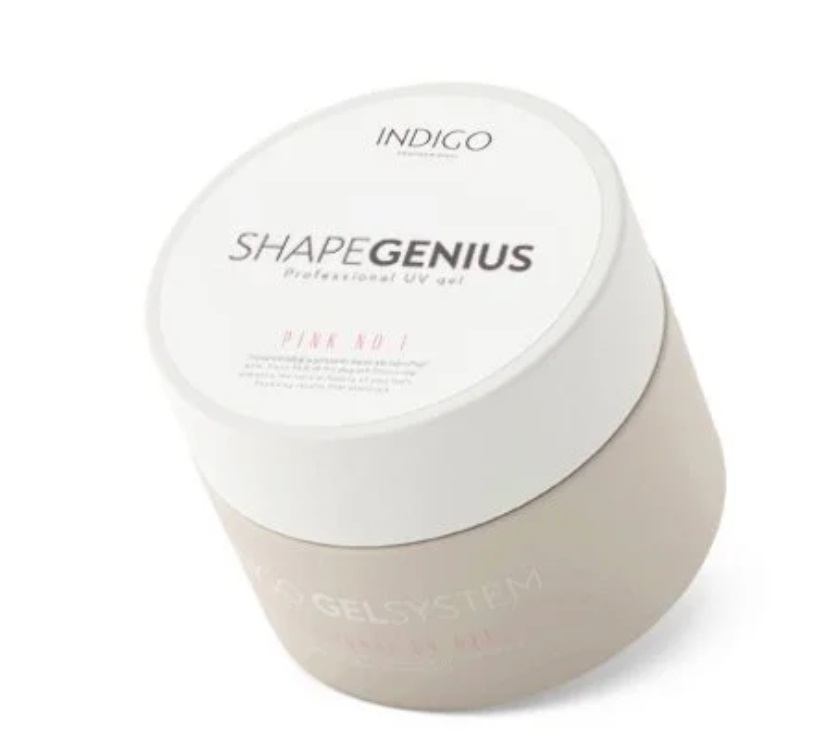 BUILDER GEL UV LED EASY SHAPE GENIUS PINK No. 1 (15g)