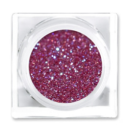 LIT COSMETICS COLOURS EYESHADOW GLITTER JAR PINK EYE #2