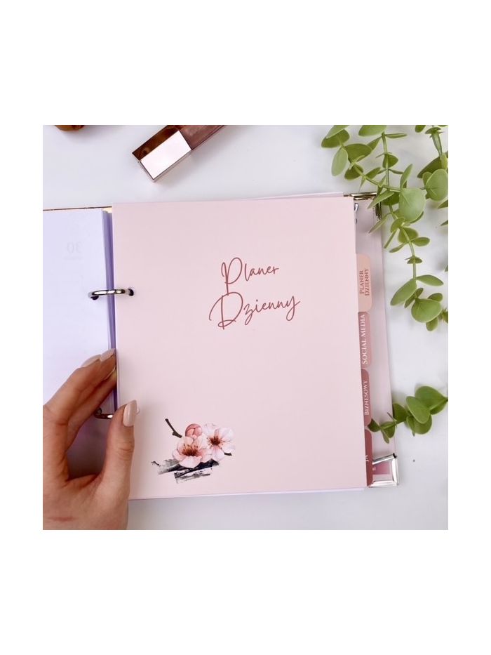 PAULINA PASTUSZAK DAILY PLANNER - ADDITIONAL (QUARTER) BEAUTY ORGANIZER