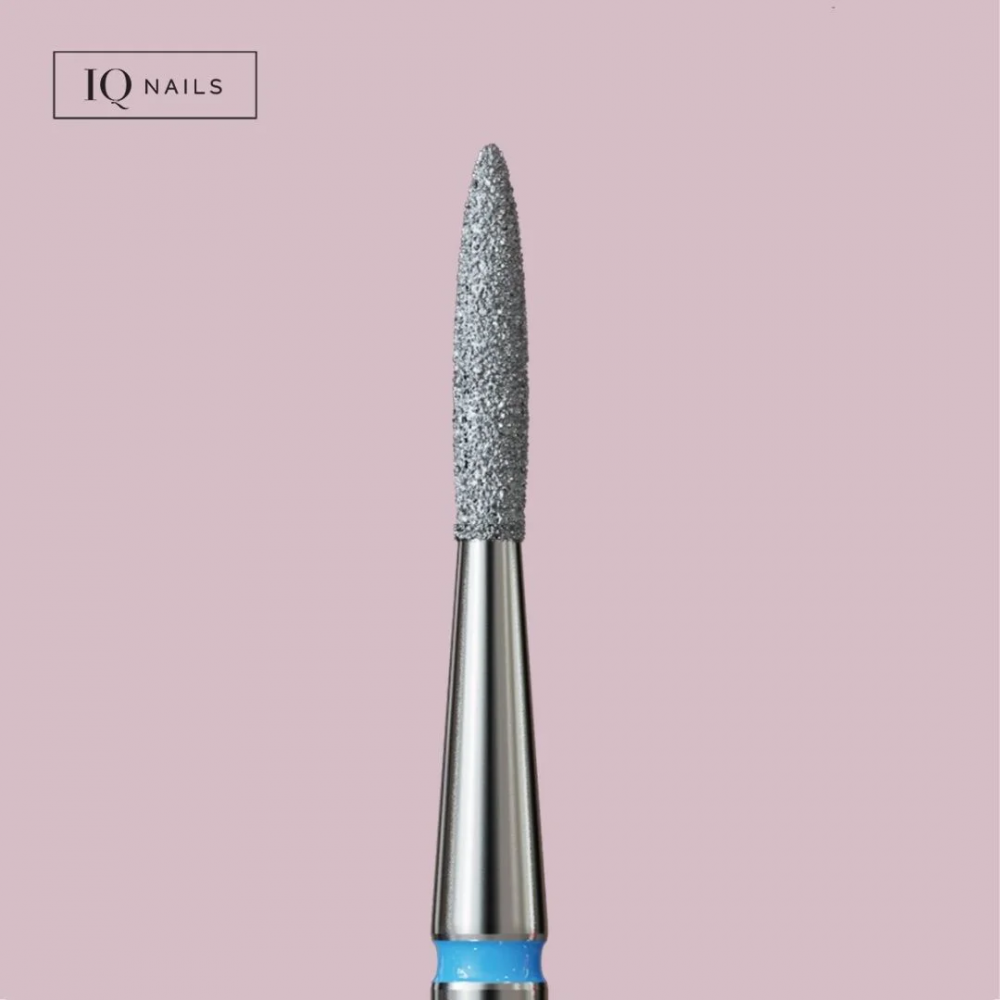 IQ NAILS CUTE DIAMOND DRILL BIT, GENTLE, LONG FLAME 1.4 MM 243R.514.018