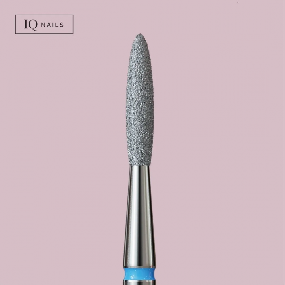 IQ NAILS CUTE DIAMOND DRILL BIT, GENTLE, LONG FLAME 1.8 MM 243R.514.018